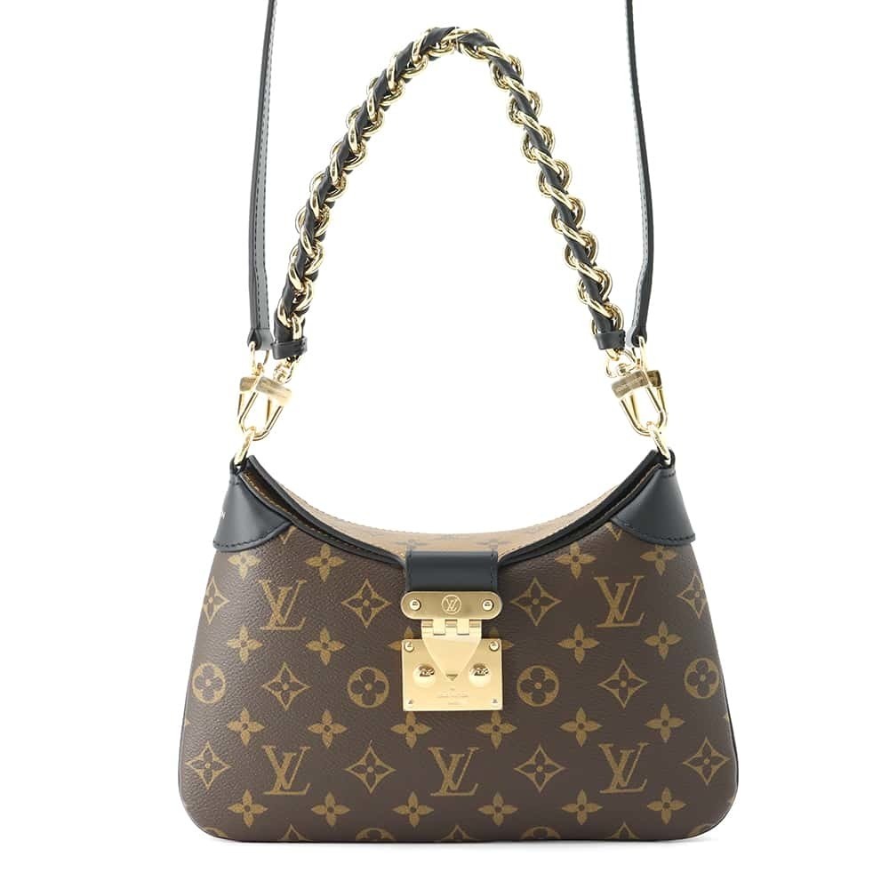 Louis Vuitton LV Tweeny Shoulder Bag Monogram Reverse Black